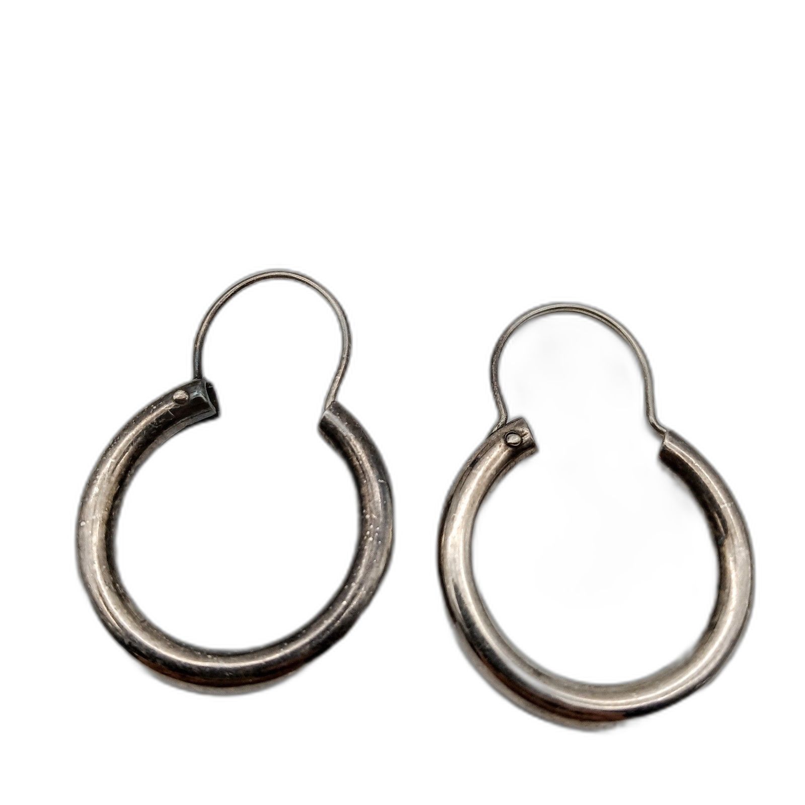 925 Sterling Silver Hoops 1 Inch Gift